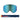 Gogle narciarskie Red Bull Spect JAMM-07BL3 (niebieskie, niebieska lustrzanka) — przód