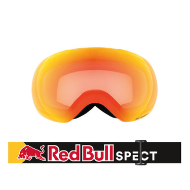 Gogle narciarskie Red Bull Spect BENT-01REX (czarne, czerwona lustrzanka) — przód