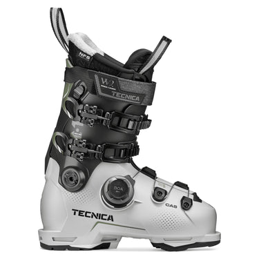 Buty narciarskie damskie Tecnica Mach BOA MV 85 W GW 2026/27 jasnoszare — widok 3/4 z przodu