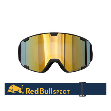 Gogle narciarskie Red Bull Spect PARK-25YE2 (niebieskie, żółta lustrzanka) — przód