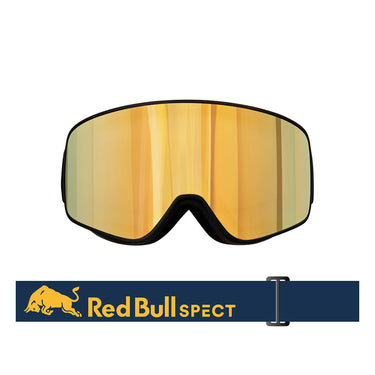 Gogle narciarskie Red Bull Spect RUSH-20YE2 (niebieskie, żółta lustrzanka) — przód