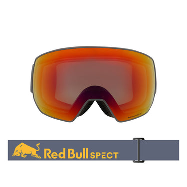Gogle narciarskie Red Bull Spect FINK-10REX (granatowe, czerwona lustrzanka) — przód