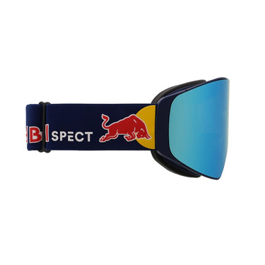 Gogle narciarskie Red Bull Spect JAMM-07BL3 (niebieskie, niebieska lustrzanka) — widok z boku 2