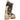 Buty narciarskie Tecnica Mach BOA MV 130 GW 2026/27 piaskowe — widok z boku od strony klamer