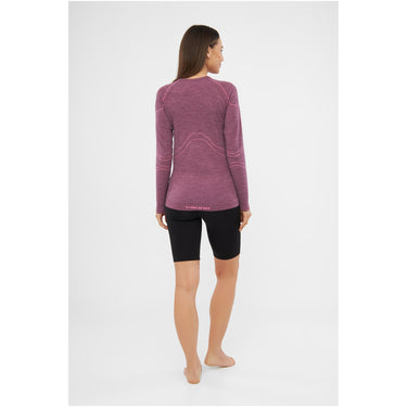 Bielizna damska VIKING Lana Pro Longsleeve Merino – na modelu, tył
