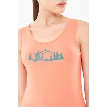 Tanktop damski VIKING Lechee Lady Bamboo, kolor różowy – widok 12