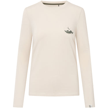 Longsleeve damski VIKING Escalante Lady Bamboo, kolor beżowy – widok 21
