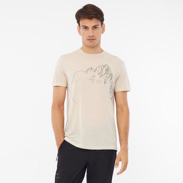 T-shirt męski VIKING Morain Man Bamboo – na modelu