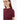 T-shirt damski VIKING Salen Lady Merino, kolor bordowy – widok 5