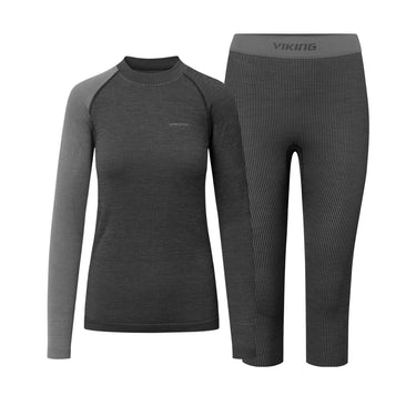 Bielizna damska VIKING Mounti Lady Set 3/4 Merino