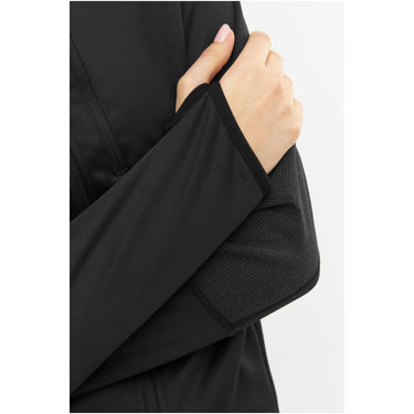 Bluza damska VIKING Yosemite Hoodie Lady rozpinana z kapturem, kolor czarny – widok 2