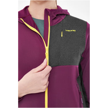 Bluza damska VIKING Tacoma Hoodie Lady rozpinana z kapturem – widok 2