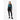 Kurtka damska VIKING Creek Hoodie Bamboo Lady rozpinana z kapturem, kolor turkusowy – na modelu, widok 14