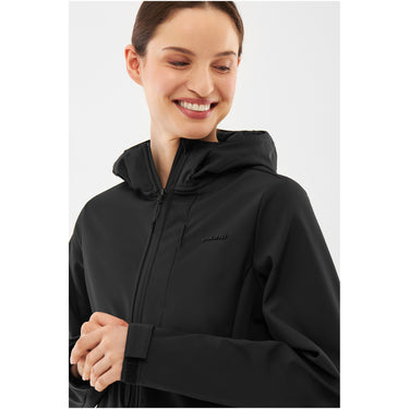 Kurtka damska VIKING Kerns Lady Softshell, kolor czarny – widok 2