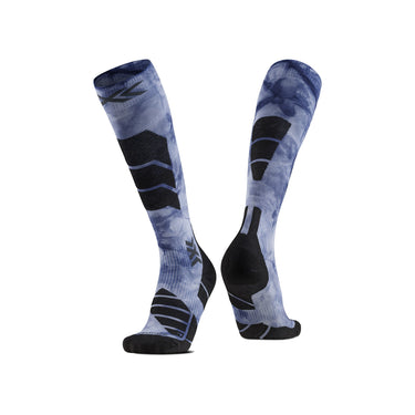 Skarpety narciarskie Ski Expert Wild OTC — tie-dye czarno-granatowy