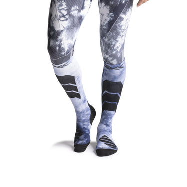 Skarpety narciarskie Ski Expert Wild OTC — tie-dye czarno-granatowy