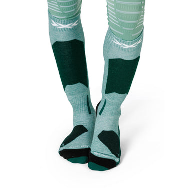 Skarpety narciarskie damskie Ski Discover OTC — zielony