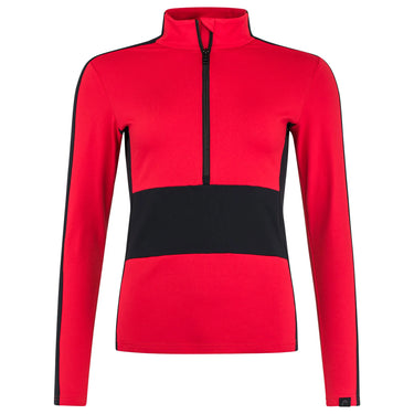 bluza termoaktywna head czerwony przód