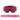 Gogle narciarskie Red Bull Spect NEON-09RO2 (turkusowe, różowo-fioletowa lustrzanka) — przód