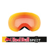 Gogle narciarskie Red Bull Spect BENT-01REX (czarne, czerwona lustrzanka) — przód