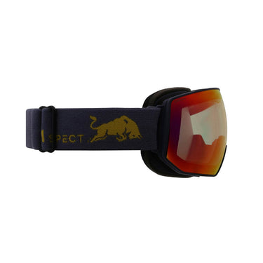 Gogle narciarskie Red Bull Spect FINK-10REX (granatowe, czerwona lustrzanka) — widok z boku 2