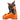 Buty narciarskie Tecnica Mach1 HV 130 TD GW 2026/27 pomarańczowo-czarne — widok z boku