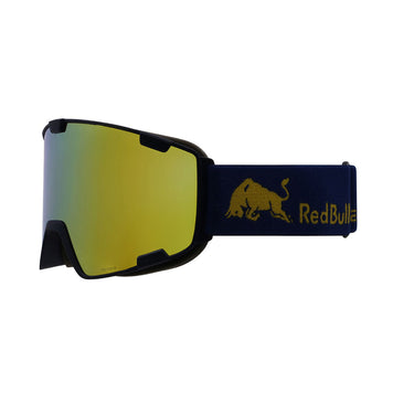 Gogle narciarskie Red Bull Spect PARK-25YE2 (niebieskie, żółta lustrzanka) — widok z boku 3