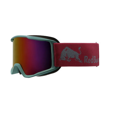 Gogle narciarskie Red Bull Spect NEON-09RO2 (turkusowe, różowo-fioletowa lustrzanka) — widok z boku 3