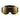 Gogle Smith Stash XL Black Photochromic Gold Mirror — widok z przodu