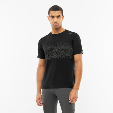 T-shirt męski VIKING Lenta Bamboo Light Man – na modelu