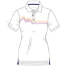 Polo VIKING Forever Free Bamboo Lady, kolor biały – rysunek techniczny