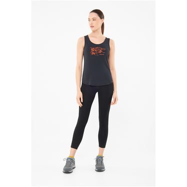 Tanktop damski VIKING Lechee Lady Bamboo, kolor granatowy – widok 3