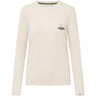 Longsleeve damski VIKING Escalante Lady Bamboo, kolor beżowy – widok 21