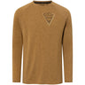 Longsleeve męski VIKING Andali Man Merino, kolor brązowy – widok 5