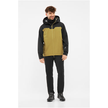 Kurtka męska hardshell z bluzą Primaloft VIKING Ravelo 3 in 1 Man, kolor brązowy – na modelu