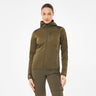 Bluza damska VIKING Yosemite Hoodie Lady rozpinana z kapturem, kolor khaki – na modelu, widok 11