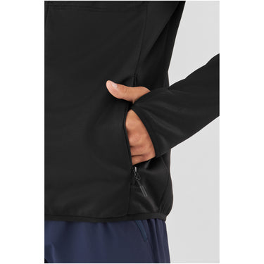 Bluza męska VIKING Yosemite Hoodie Man rozpinana z kapturem, kolor czarny – widok 4