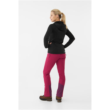 Bluza damska VIKING Jukon Hoodie Lady Polartec rozpinana z kapturem – na modelu, tył