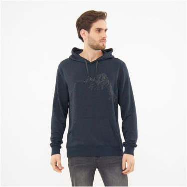Bluza męska VIKING Panaka Hoodie Bamboo Man z kapturem – na modelu