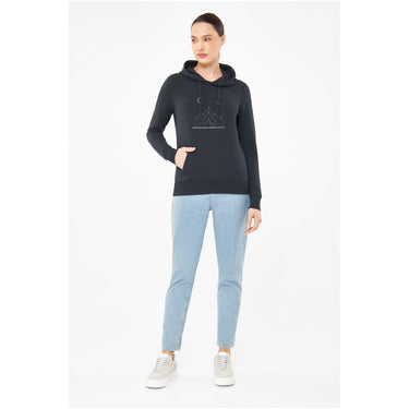 Bluza damska VIKING Panaka Hoodie Bamboo Lady z kapturem – na modelu
