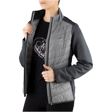 Kurtka VIKING Becky Pro Primaloft Lady, kolor szary – widok 3