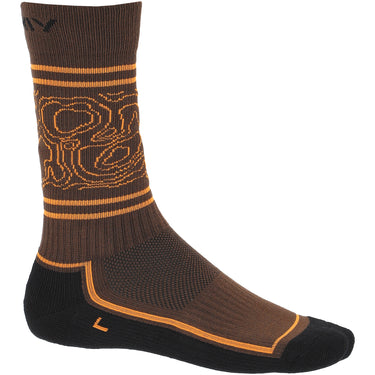 Skarpety męskie VIKING Boosocks Heavy Man Bamboo wielokolorowe, kolor pomarańczowy – widok 3