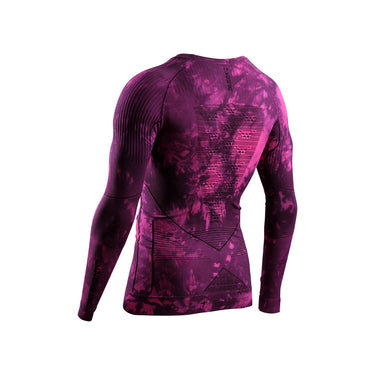 Koszulka termoaktywna Energy Accumulator Wild Shirt LS — tie-dye czarno-różowy