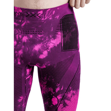 Kalesony termoaktywne 3/4 Energy Accumulator Wild — tie-dye czarno-różowy