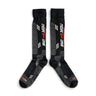 Skarpety narciarskie merino SKI4YOU, kolor czarne — para