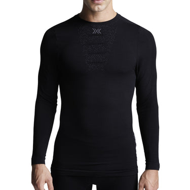Koszulka termoaktywna męska Mightywool Shirt LS — czarny