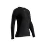 Koszulka termoaktywna damska Mightywool Shirt LS — czarny