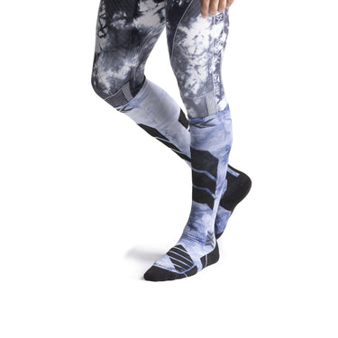 Skarpety narciarskie Ski Expert Wild OTC — tie-dye czarno-granatowy