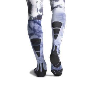 Skarpety narciarskie Ski Expert Wild OTC — tie-dye czarno-granatowy