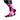 Skarpety narciarskie Ski Expert Wild OTC — tie-dye czarno-różowy